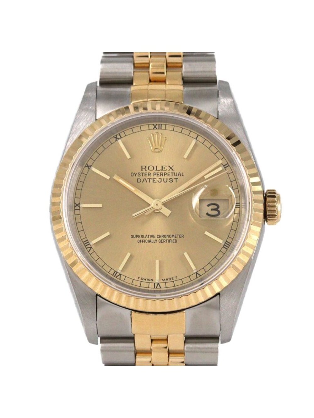 Rolex Datejust Automatic Watch Gold